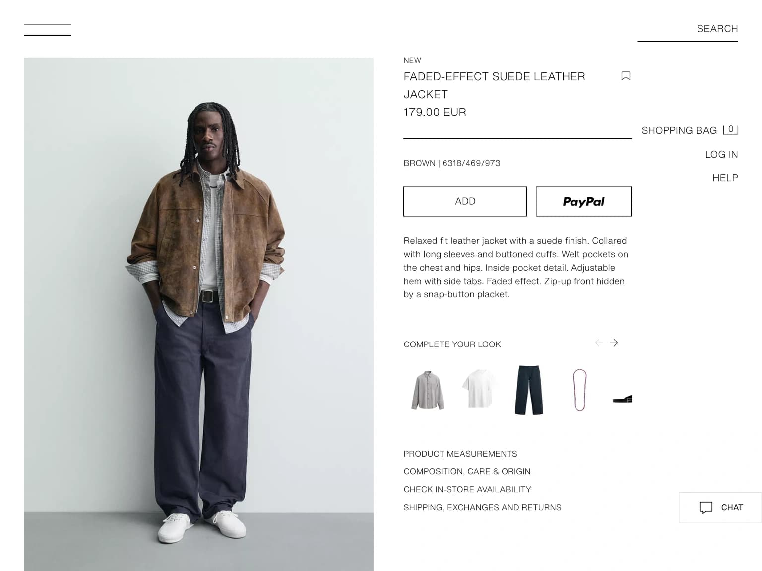 Find a garment online